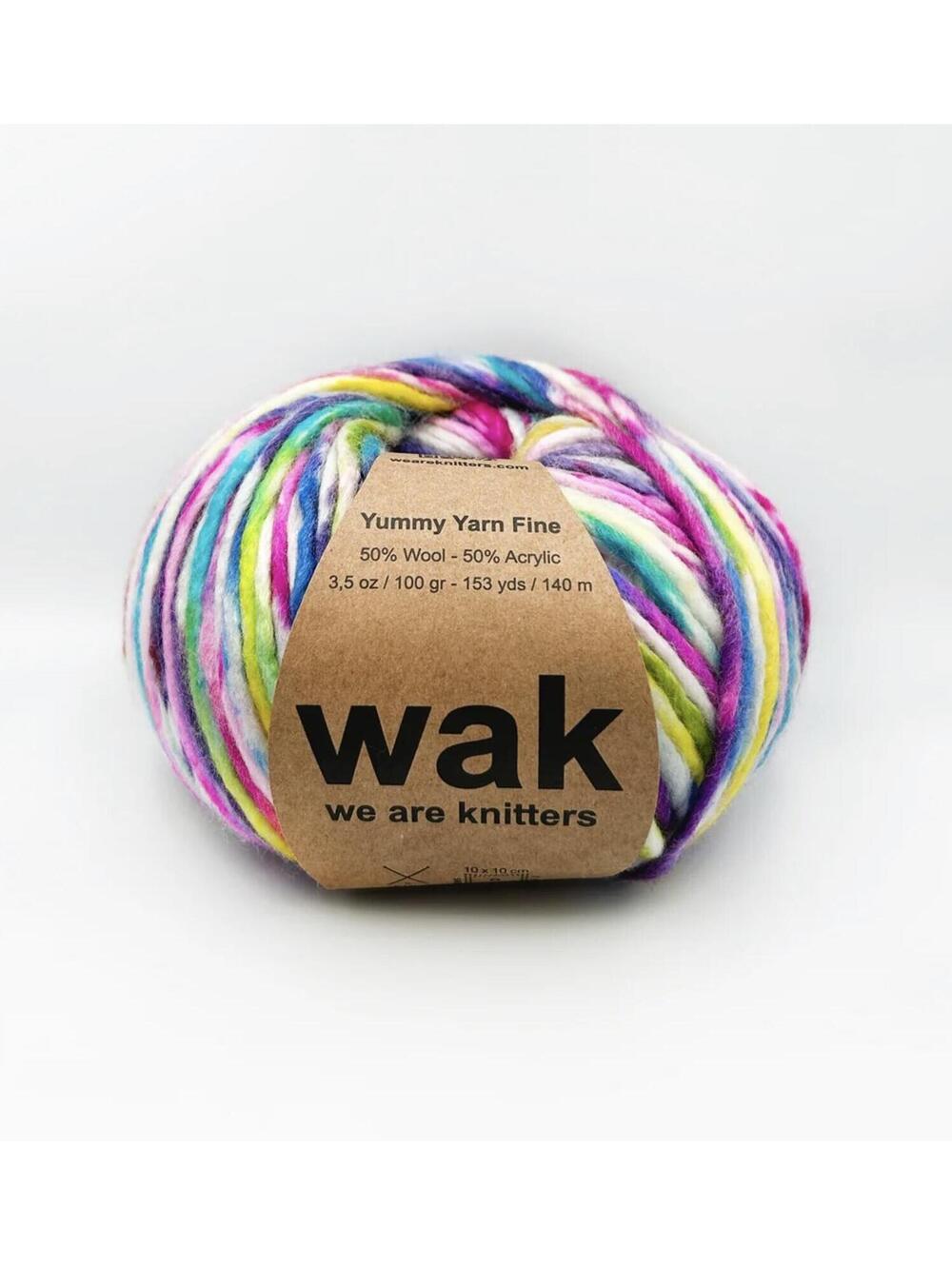 We Are Knitters Yummy Yarn Fine Sprinkle Bulky Wool Blend 100g 153yd | 1408
